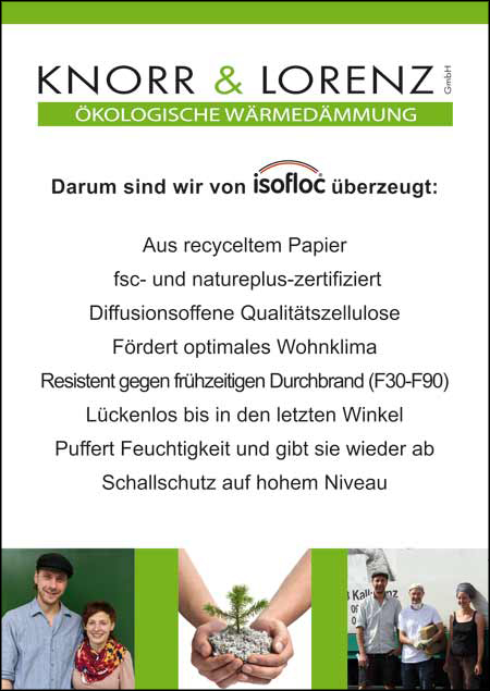 einblasdämmung oberpfalz isofloc
